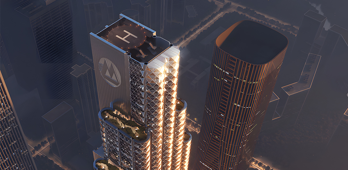 VANGUARD Escorts China's Super High-rise Projects